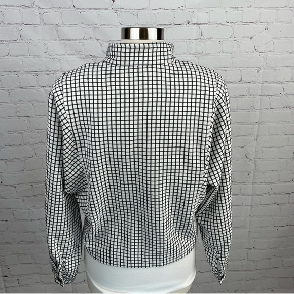 Cabi Osaka Nights Windowpane Ponte Blazer 3173 Women’s Medium - Picture 2 of 11